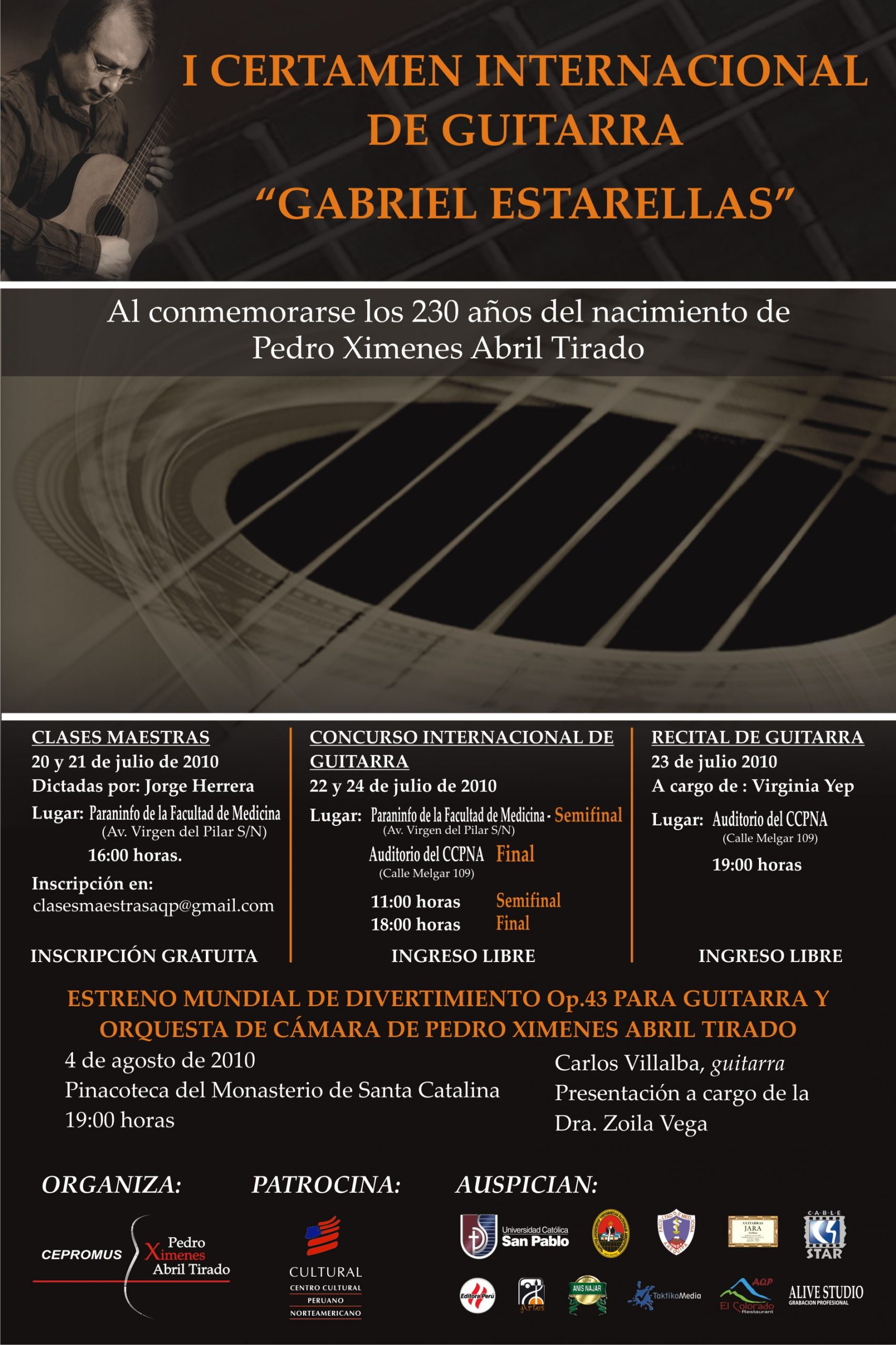 Certamen de Guitarra CEPROMUS PXAT